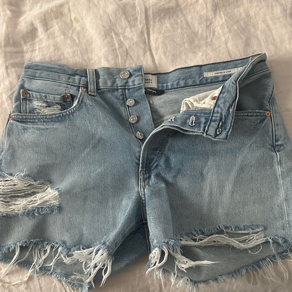 Citizens Of Humanity Light Blue Jean Shorts